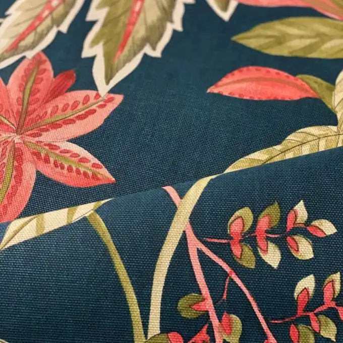 Dekostoff Baumwolle Adélaïde Entenblau Gleich Bestellen