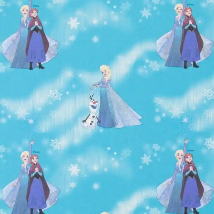 Baumwollstoff Elsa & Anna Frozen 2 Kostenloser Rückversand