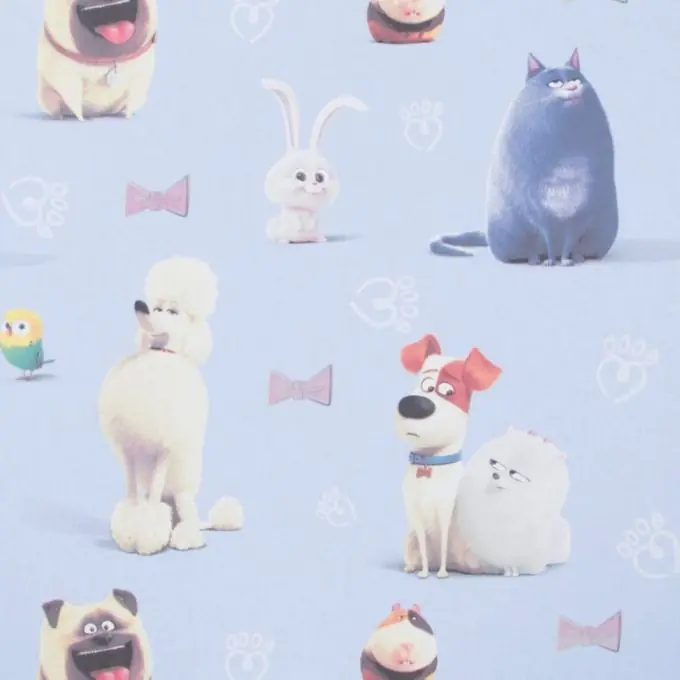 Begrenztes Angebot Baumwollstoff The Secret Life of Pets