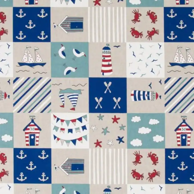 Dicker Baumwollstoff Patchwork maritim Garantierte Lieferung