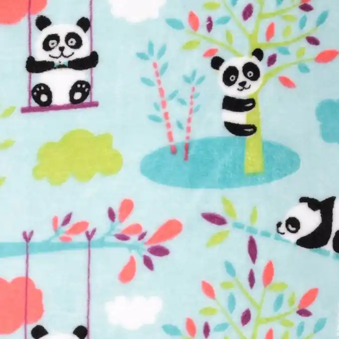 Im Trend Fleece Panda Grün