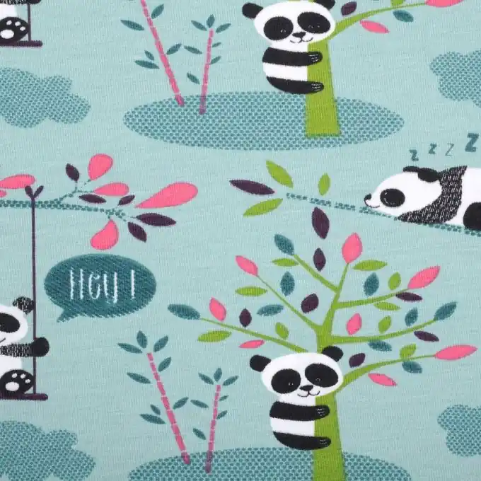 Billig Jersey Pandas Türkis