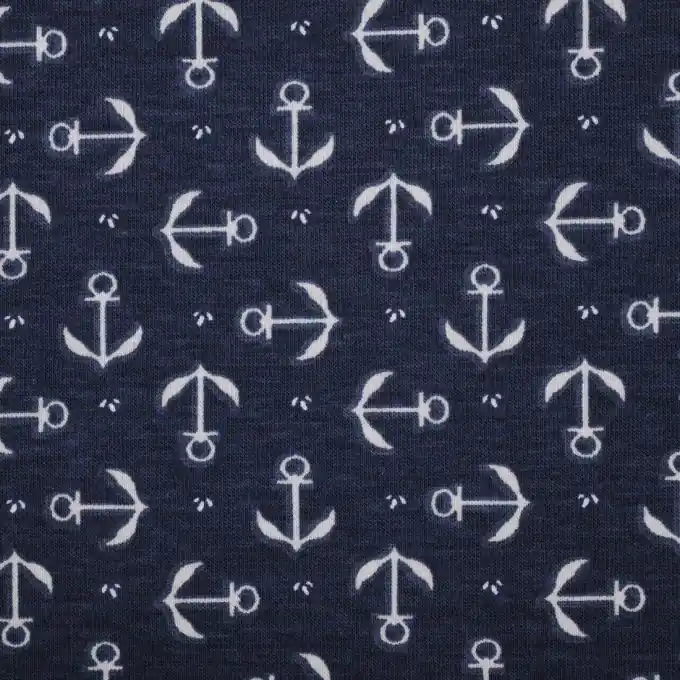 Jersey Anker Marineblau Preiswert