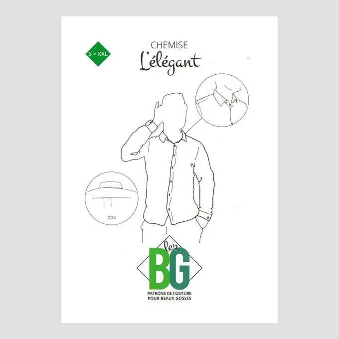 Neu Schnittmuster Herrenhemd – Les BG FR