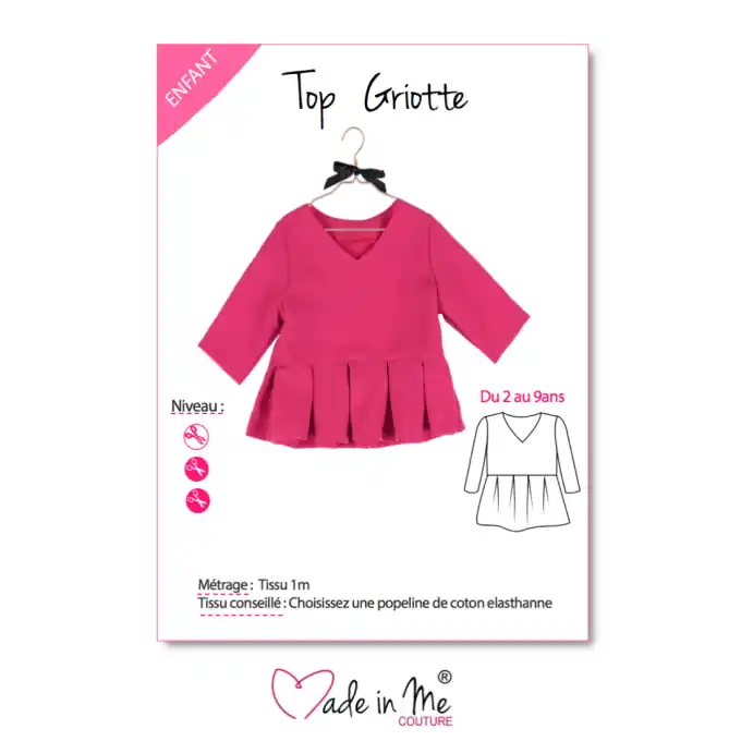 Kostenloser Rückversand Schnittmuster Thermoklebende