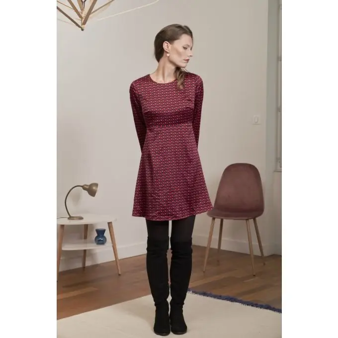 Limited Edition Muster Fließendes Kleid Elise – MT