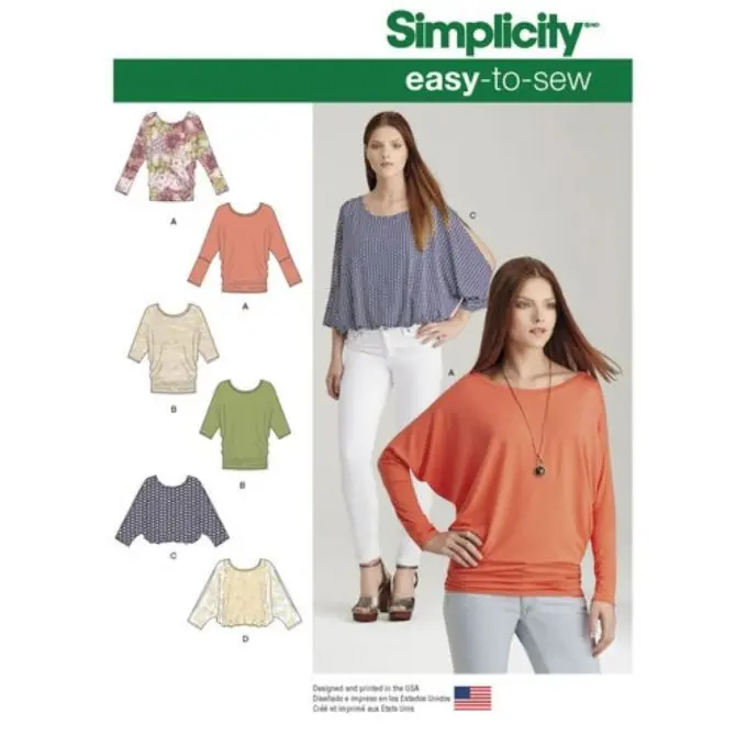 Wochenendangebot Schnittmuster Pullover – Simplicity n°7902