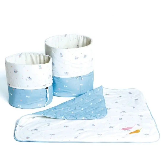 Babydecke und Körbe Strickmuster Katia BA11 – Einheitsgröße Ab Werk