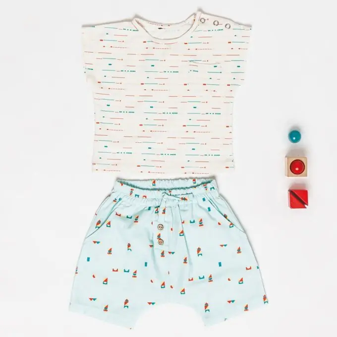 Schnittmuster T-Shirt und Bermuda Katia B13 – 1-12 Monate Letzte Chance