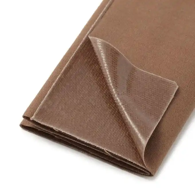 Thermoklebender Streifen aus Baumwolle, braun Mega-Angebot