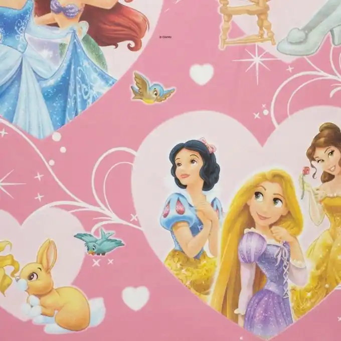 Cretonne Stoff Prinzessin Herz Rosa 140cm Breite Ab Werk