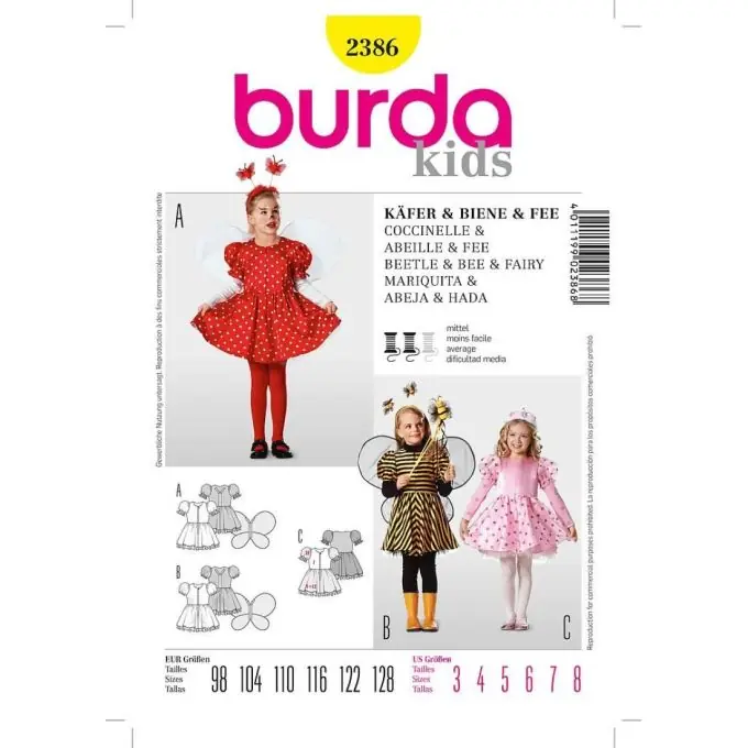 Bestseller Schnittmuster Käfer, Biene & Fee