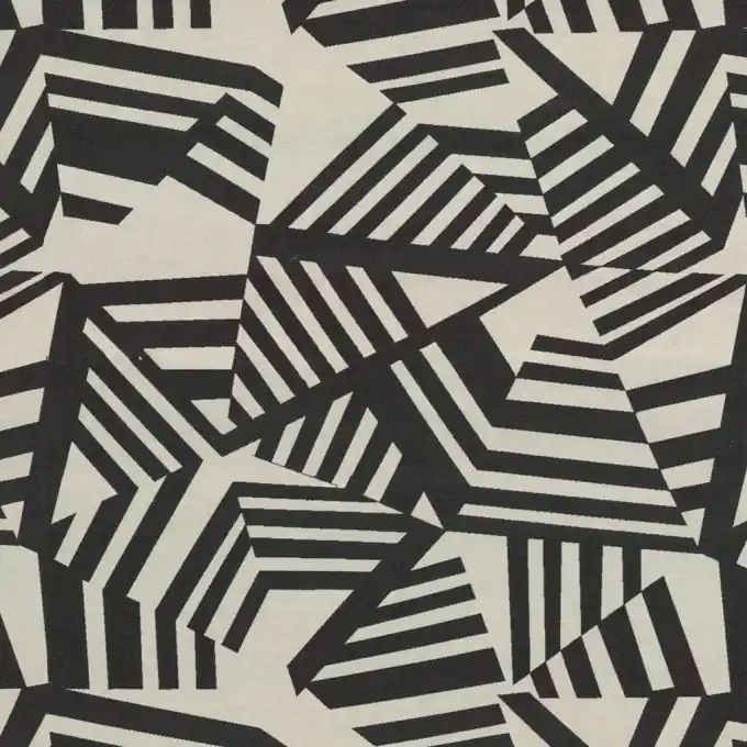 Jacquardstoff Trendy Geometrisch 140 cm Breit Abverkauf