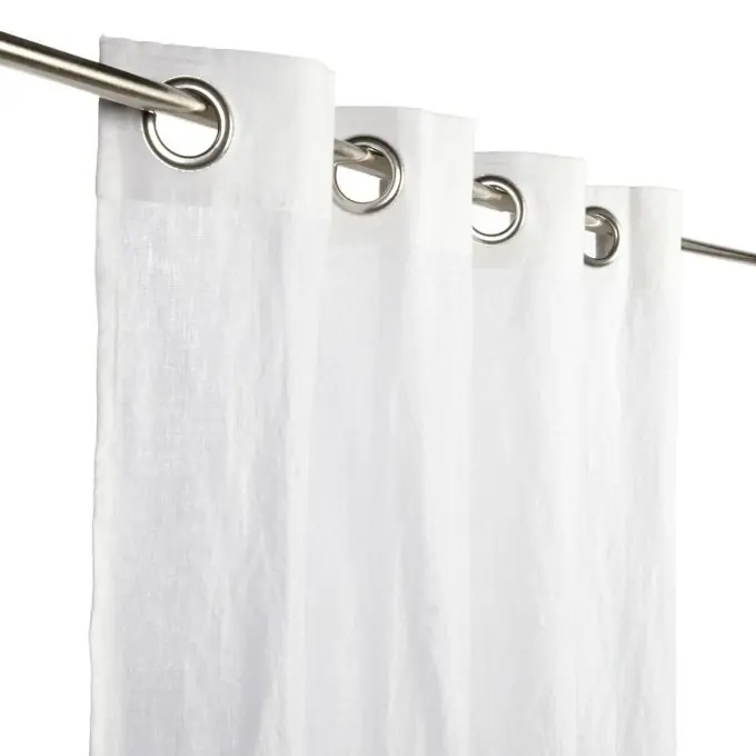 Leinen Vorhang Waschbar 140×260 cm – Naturfarben Weltweiter Versand