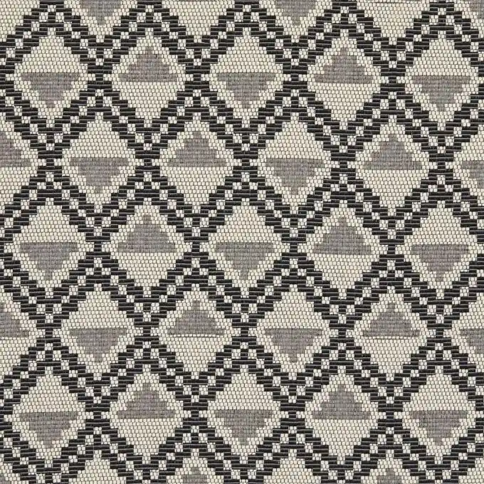 Heißes Angebot Jacquard Trio Gewebe Schwarz 150cm Breite