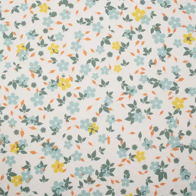 Neue Ware Baumwollstoff Blumenmuster Cherry 150cm Breite