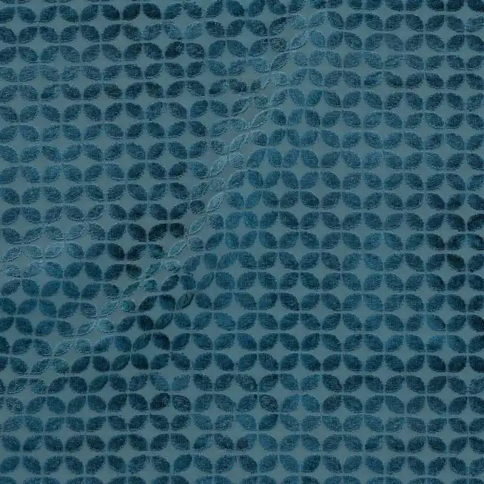 Sofort Bestellen Velours jacquard sphere bleu canard – usage siege