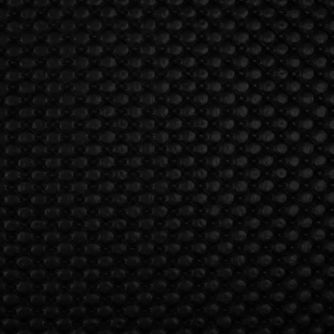 Lederimitat mit wattierter Optik, schwarz Neuheit