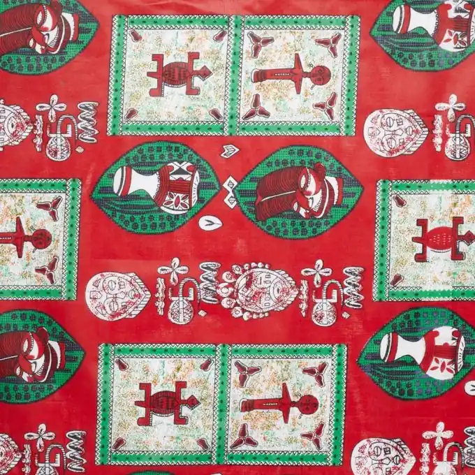 Neue Ware Wax Afrikanischer Stoff 110 cm Breite