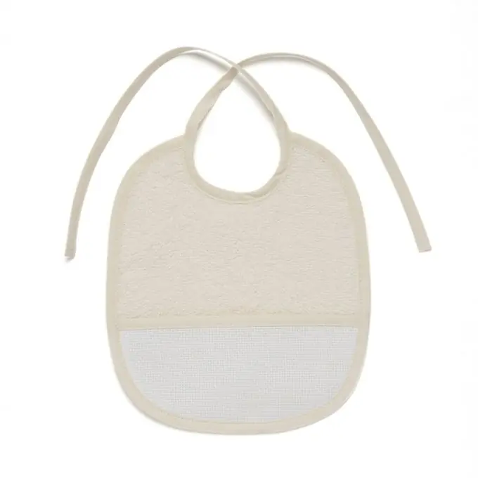 Abverkauf Lätzchen zum Besticken 0-3 Monaten – hellgelb