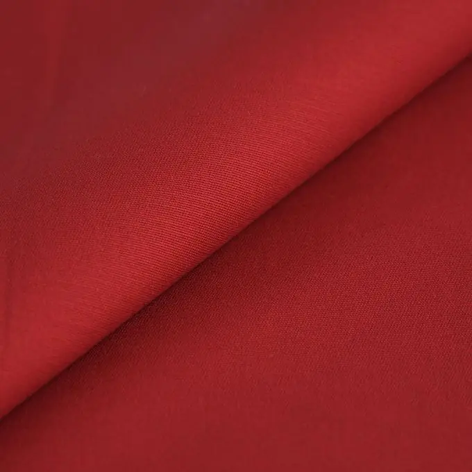 Letzte Chance Gabardine-Stoff einfarbig Weinrot