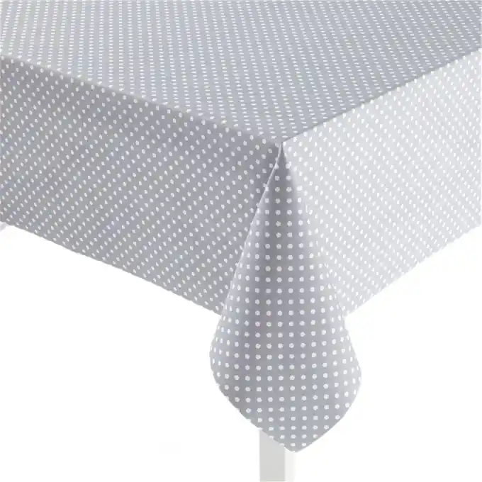 Beschichteter Stoff mit Punkten für Tischdecken Preisreduziert
