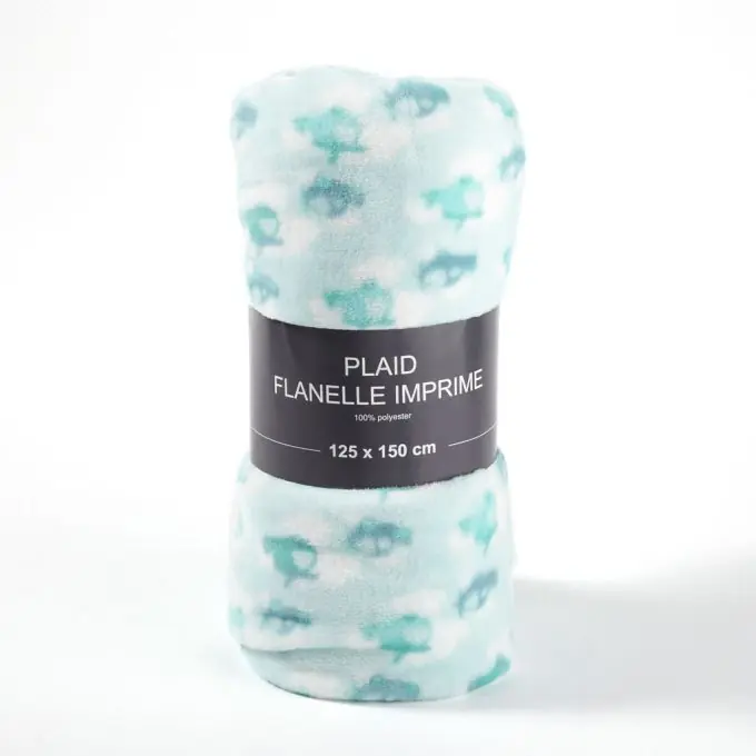 Alphonse Plaid 125×150 cm Gemustert Rabatt