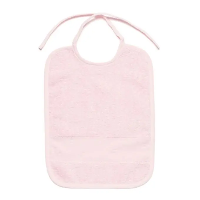 Gratis Versand Lätzchen zum Besticken 33×25 cm – Rosafarben