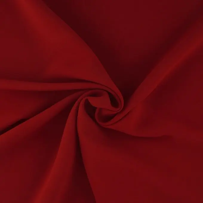 Gleich Bestellen Schwerer, einfarbiger Tuchstoff, bordeauxrot