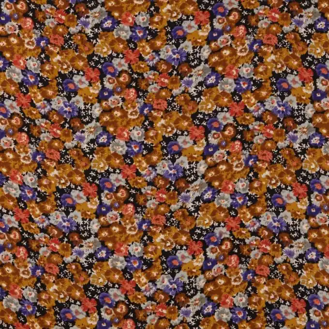 Viskosestoff mit Blumenmuster 135cm Breite Top-Seller