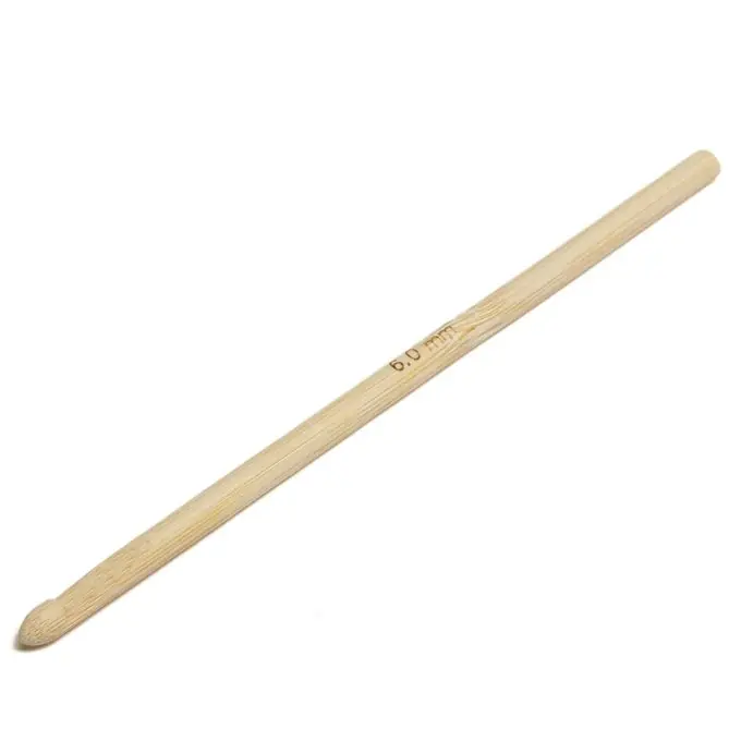 Häkelnadel aus Bambus, 15 cm / n°6 Wochenendangebot