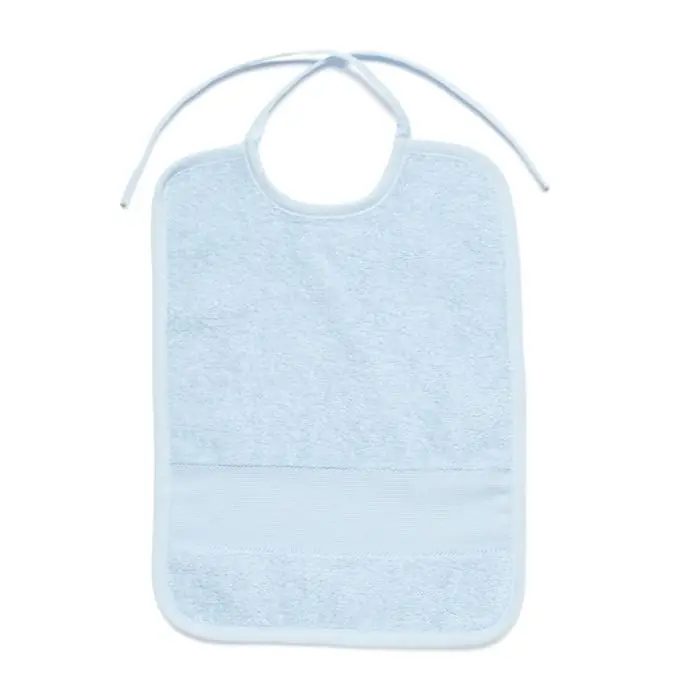 Lätzchen zum Besticken 33×25 cm – Himmelblau Preiswert