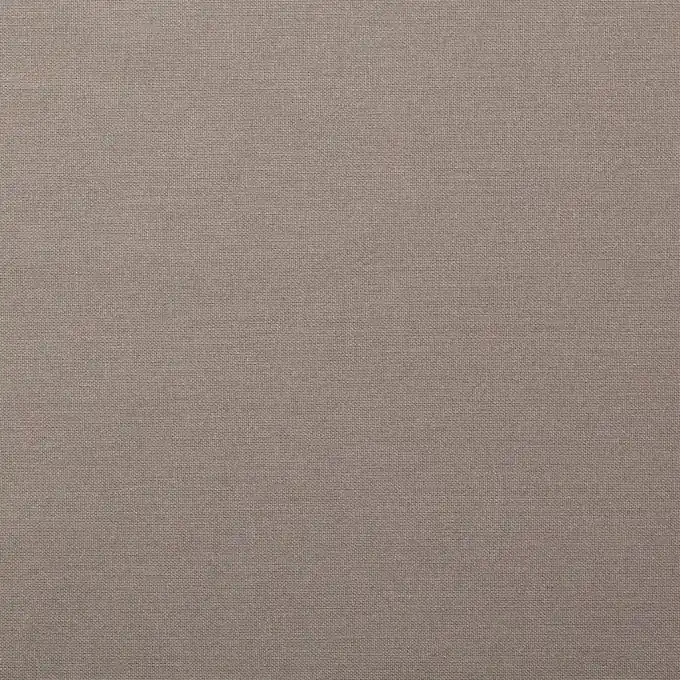 Einfarbiger Baumwollstoff Cristina, taupe Gratis Versand