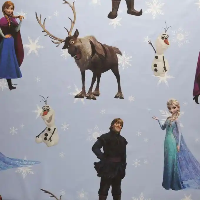 Heißes Angebot Baumwollstoff ‚Die Eiskönigin‘ 140 cm Breite