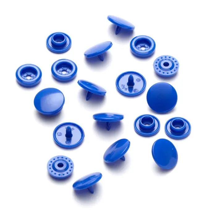Druckknöpfe Color Snaps, rund – Königsblau Top-Seller