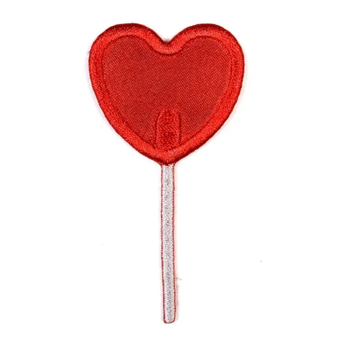 Exklusiv Thermoklebendes Lutschermotiv in Herzform