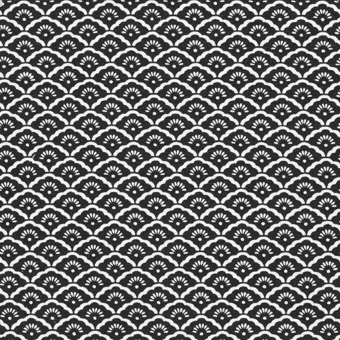 Baumwollstoff Dick Fächerdruck 140cm Breite Top-Preis