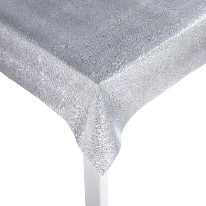 Neu Silberne Schlangenoptik Wachstuch 140cm Breite