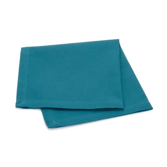 Top-Preis Basic Serviette Blau 40x40cm Unifarben