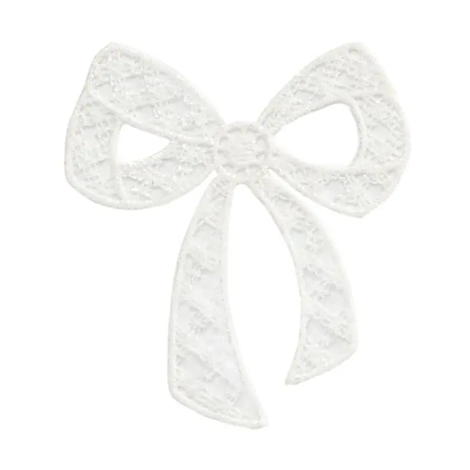 Preisreduziert Thermoklebendes Motiv aus Spitze, Knoten