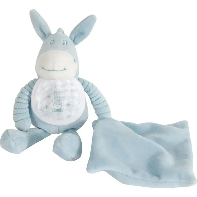 Direkt Vom Hersteller Sticktier-Set Esel Türkis – 15x21cm