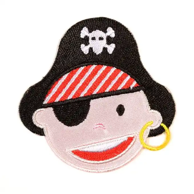 Bügelbild Piratenkopf Gleich Bestellen