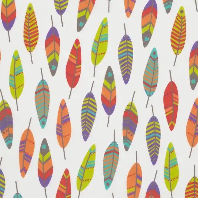 Heute Kaufen Baumwollstoff Plumes 160cm Breite