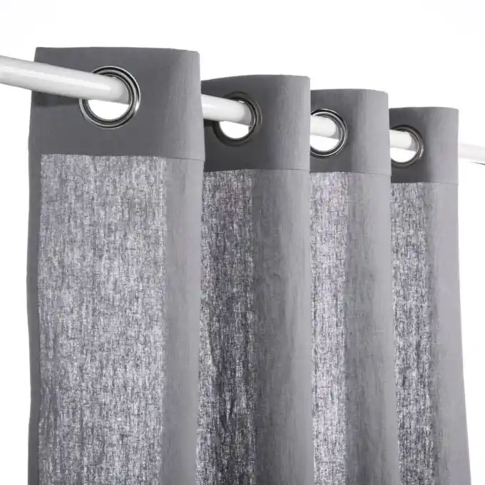 Rideau boheme gris 140×250 Kostenloser Versand