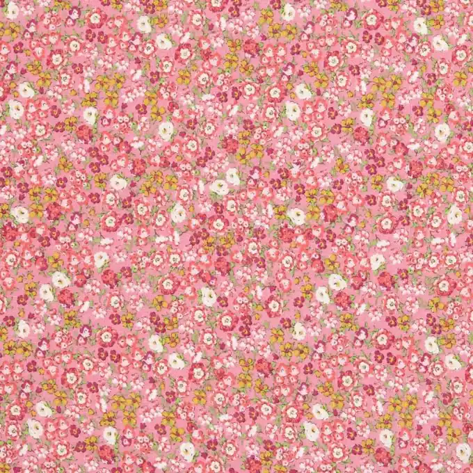 Baumwollstoff Clara mit Blumenmuster 150 cm Breite Nur Für Kurze Zeit