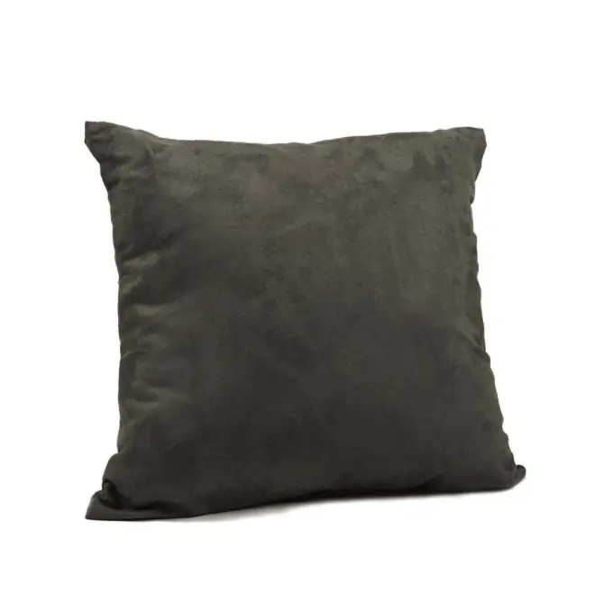 Kostenfreie Lieferung Anthrazitgrauer Wildleder-Kissen 40x40cm – Bequem & Stilvoll