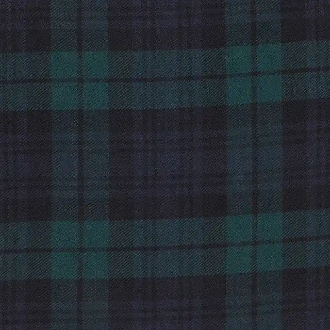Jetzt Bestellen Tartan-Stoff mit Karos in blau, schwarz und grün
