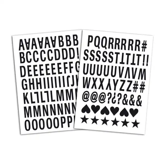 Kostenloser Rückversand Personalisieren Sie Stoffe mit 126 flexiblen Buchstaben