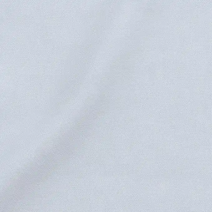 Einfarbiger Baumwollstoff Nattea, hellgrau Preiswert
