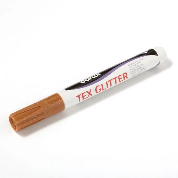 Hellbrauner Glitzer-Textilfilz Preisknaller